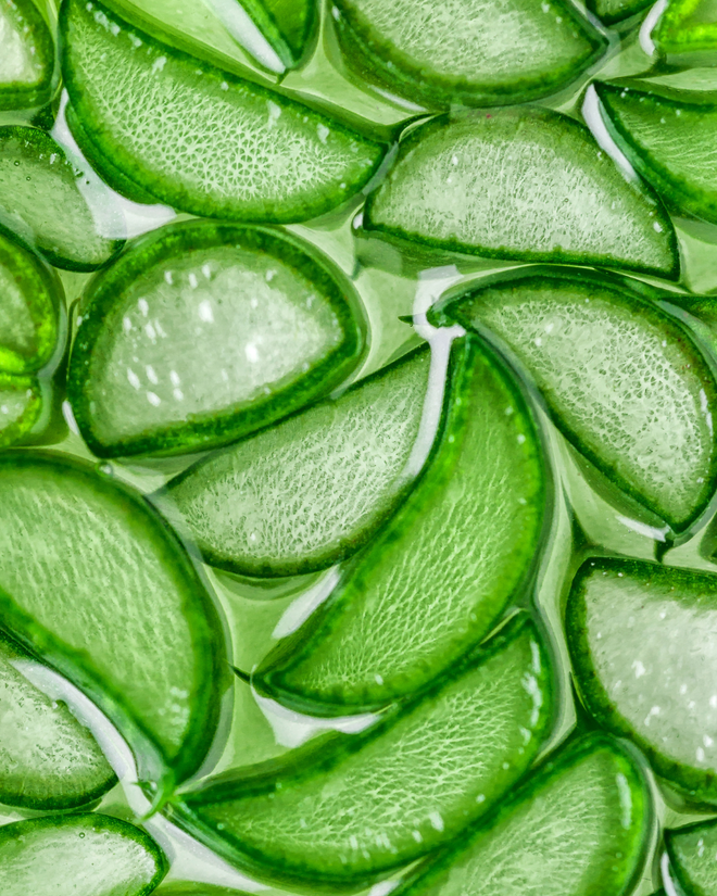 Aloe vera leaf juice