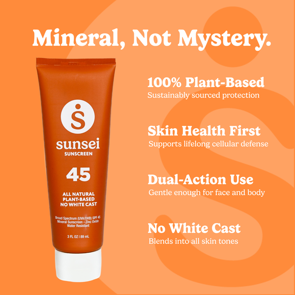 Sunsei Plant-Based Sunscreen SPF 45